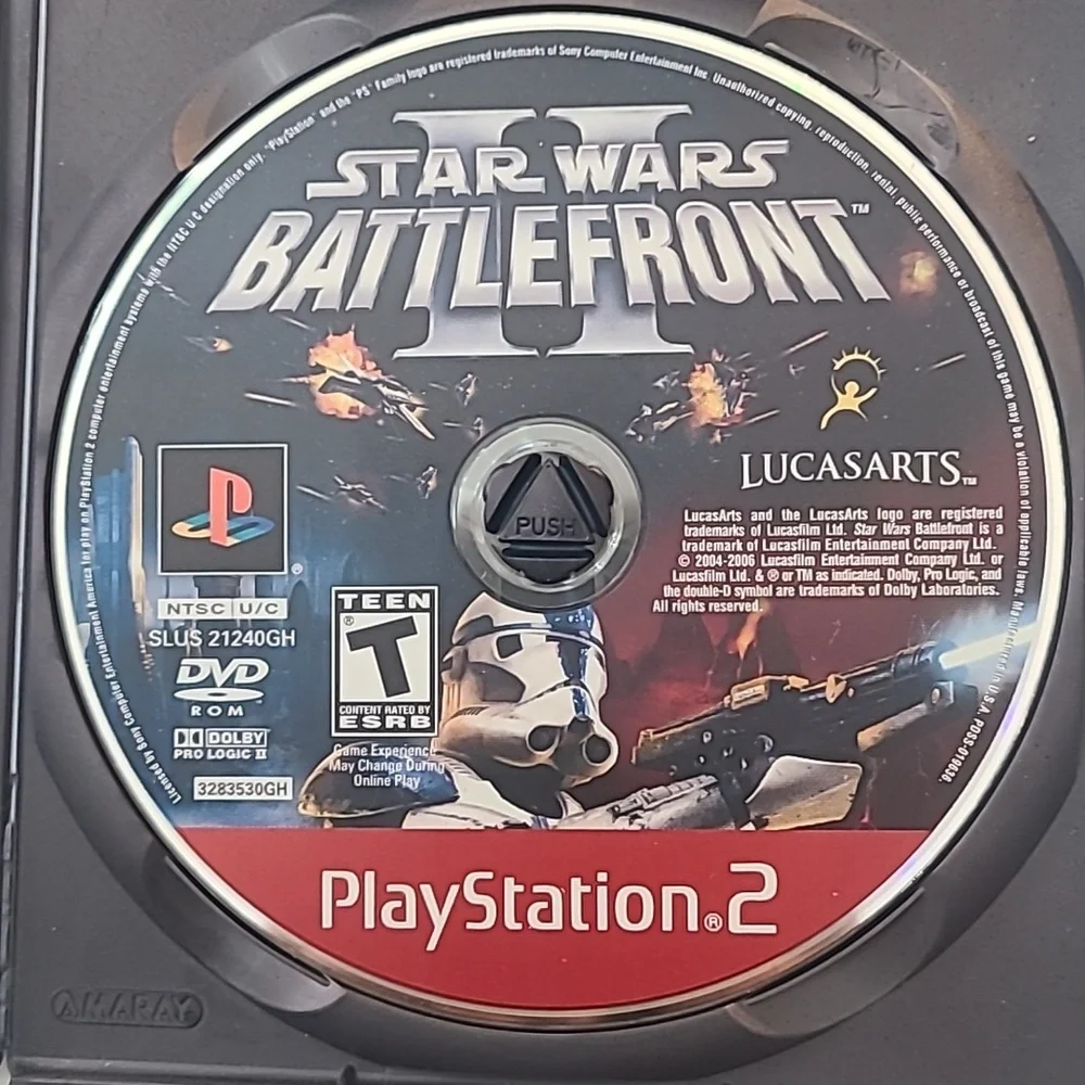 Star‎ Wars Battlefront II for PlayStation 2 Video Game